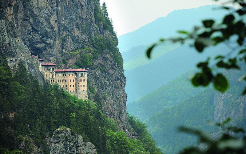 Historic Sumela Monastery in Turkey