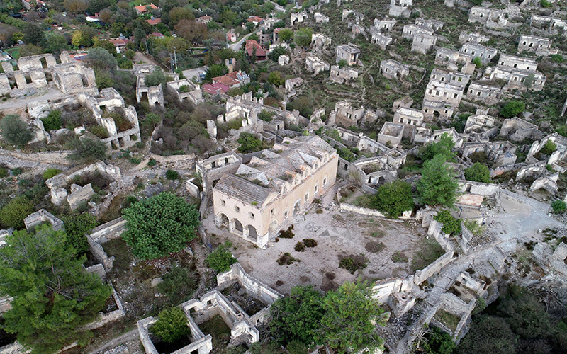 Kayakoy aka the “ghost village”